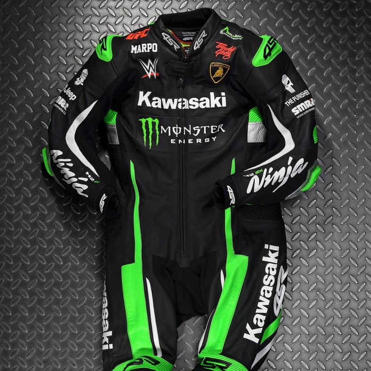 4SR zakázková kombinéza na míru - Kawasaki