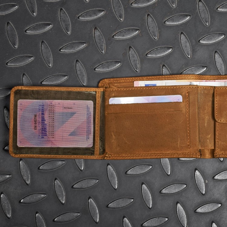4SR Portemonnee Money Maker Brown