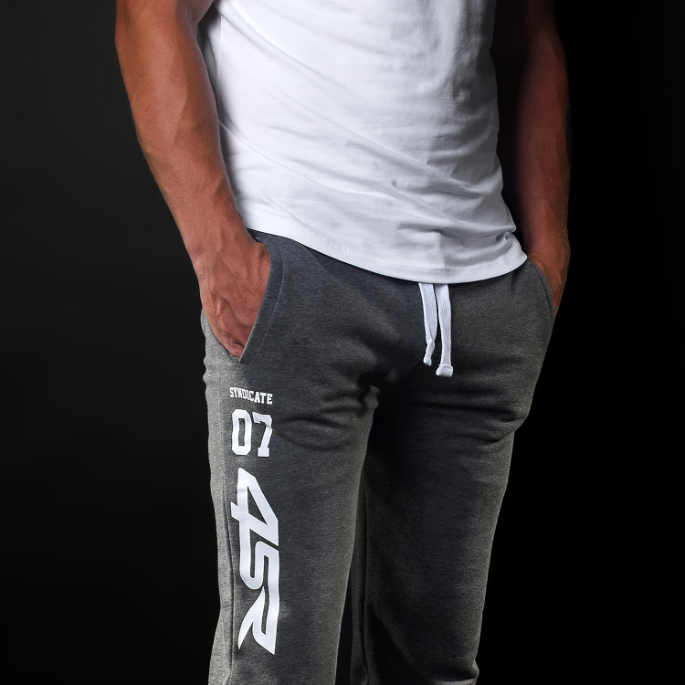 4SR joggingbroek grijs