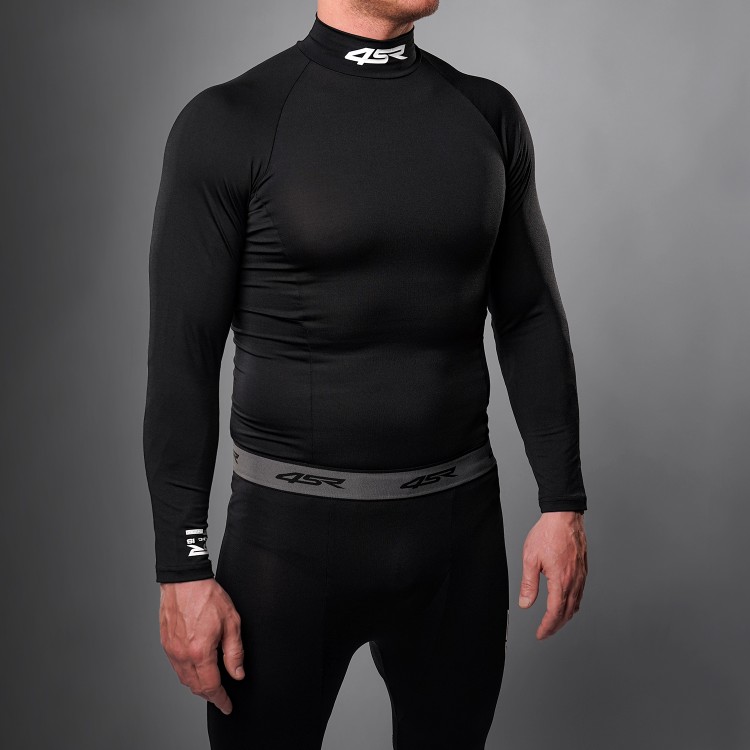Functionele T-shirt Six-Pack Black
