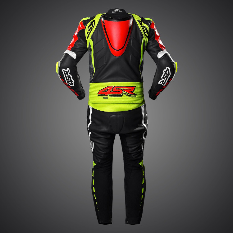 4SR RR Evo III Neon Lederen Motorpak 3