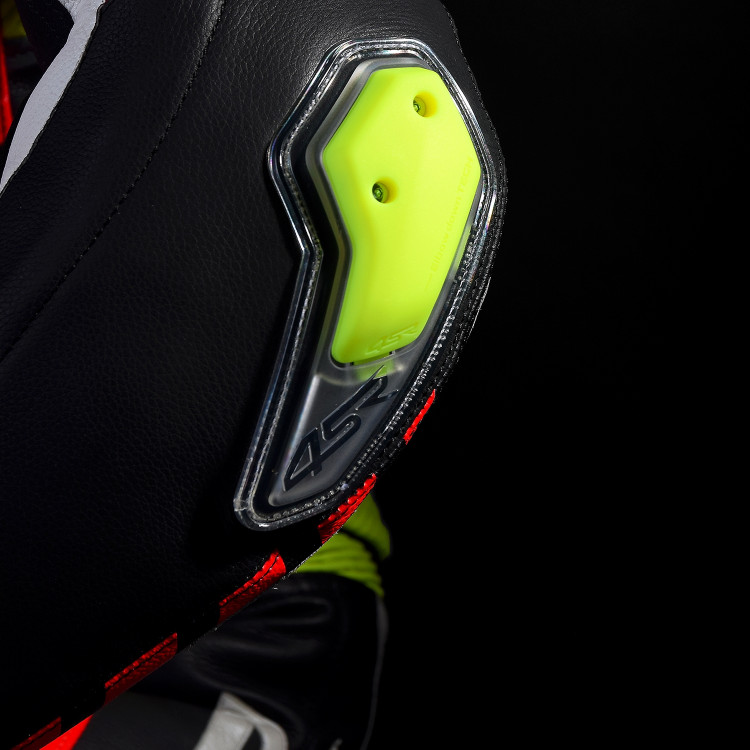 4SR RR Evo III Neon Lederen Motorpak 9