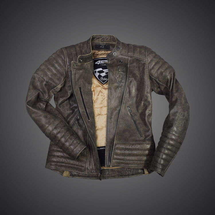 4SR dámská motocyklová bunda Cool Lady Retro