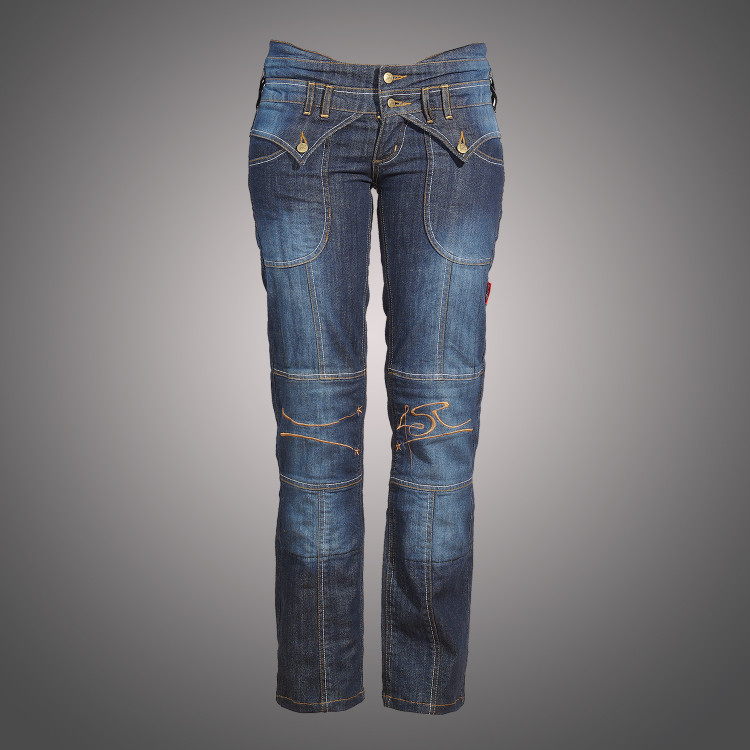4SR dámské kevlarové Jeans Lady Star