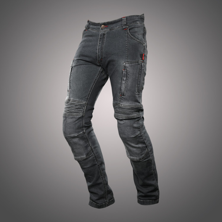 4SR Kevlar motorjeans - Club Sport Grey