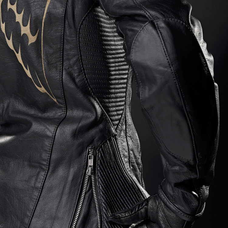 4SR luxusní dámská bunda na motorku Angel Wings