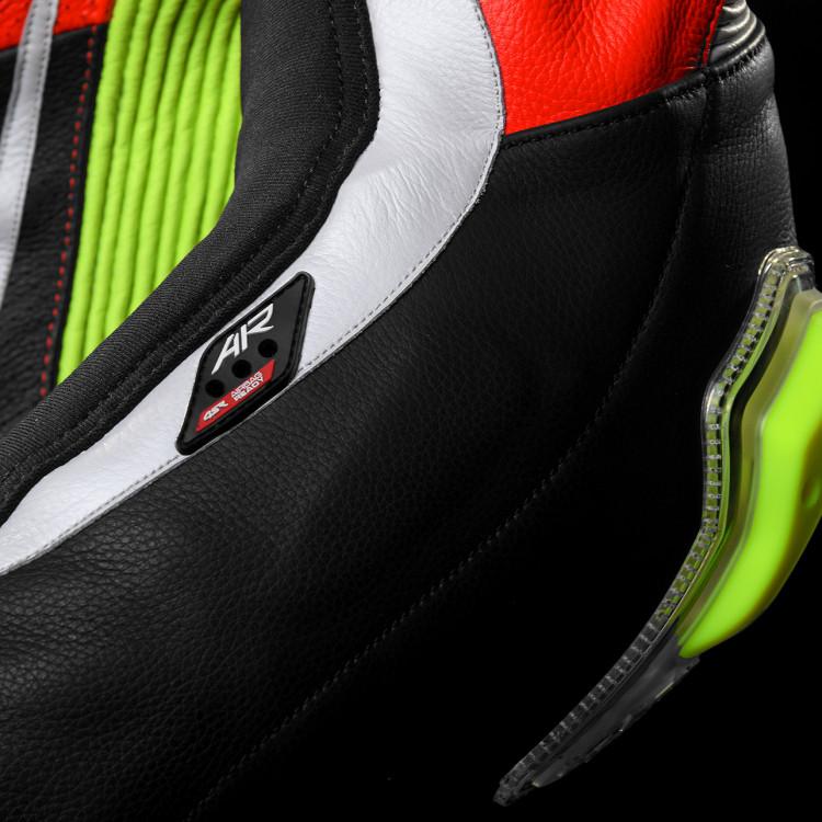 4SR Racing Neon AR Airbag Ready Lederen Motorpak 7
