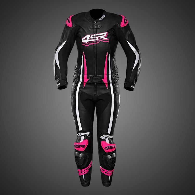 4SR RR Lady Pink Lederen Motorpak 2