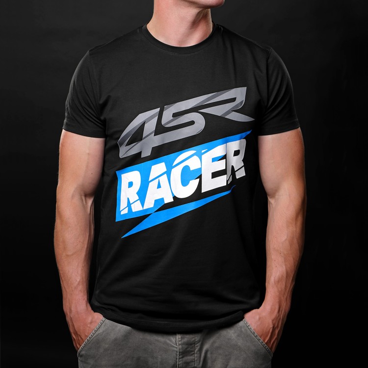 4SR T-shirt Racer Black