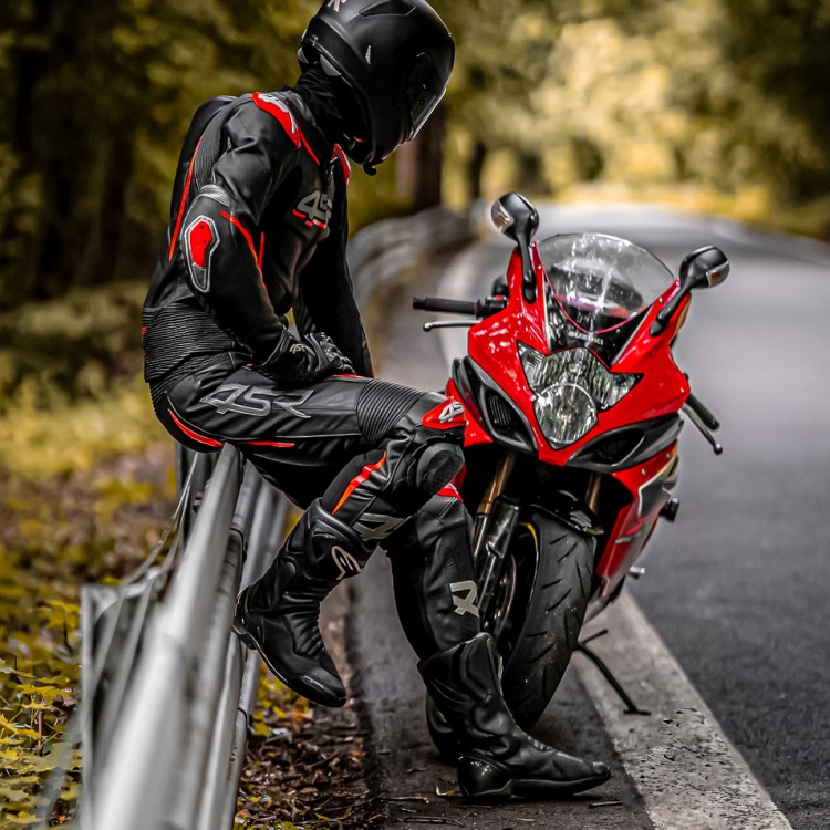 4SR RR Evo III Diablo AR Airbag Ready Lederen Motorpak 15