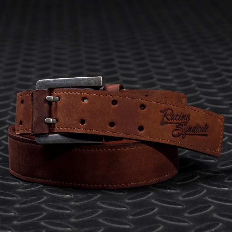 Kožený pásek Double