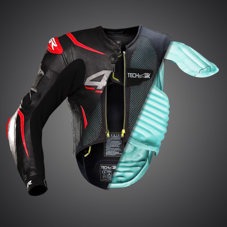 4SR Lederen motorpak Racing Diablo AR 7