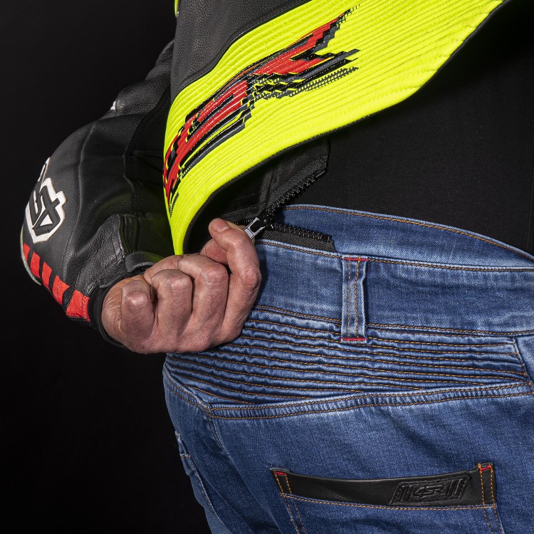4SR RR Evo III Neon Lederen Motorpak 7