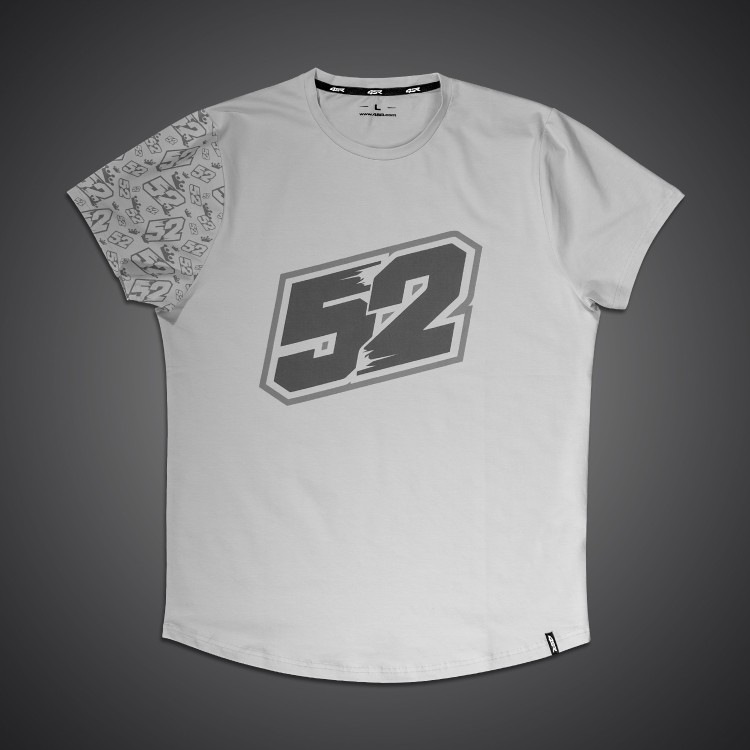 4SR lichtgrijs T-shirt Oliver König #52