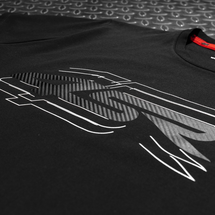 4SR t-shirt Carbon Black 6
