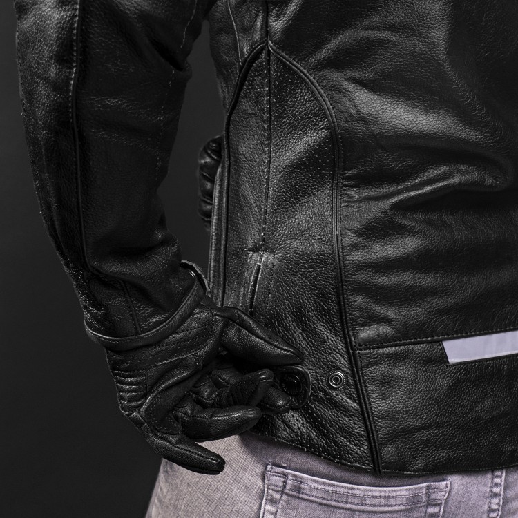 4SR lederen motorjas Roadster Lady III – Red 7