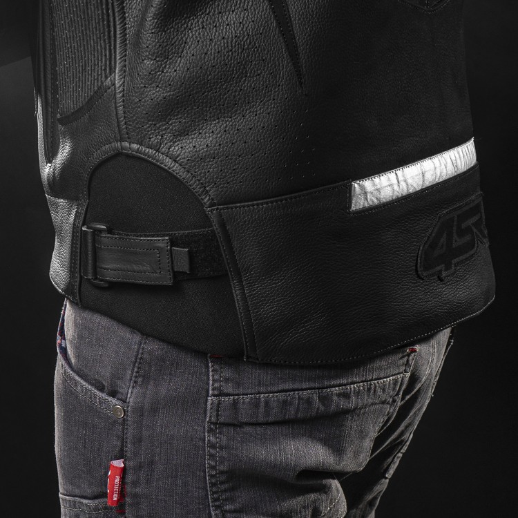 4SR leren motorjas Club Sport Black Series AR 11