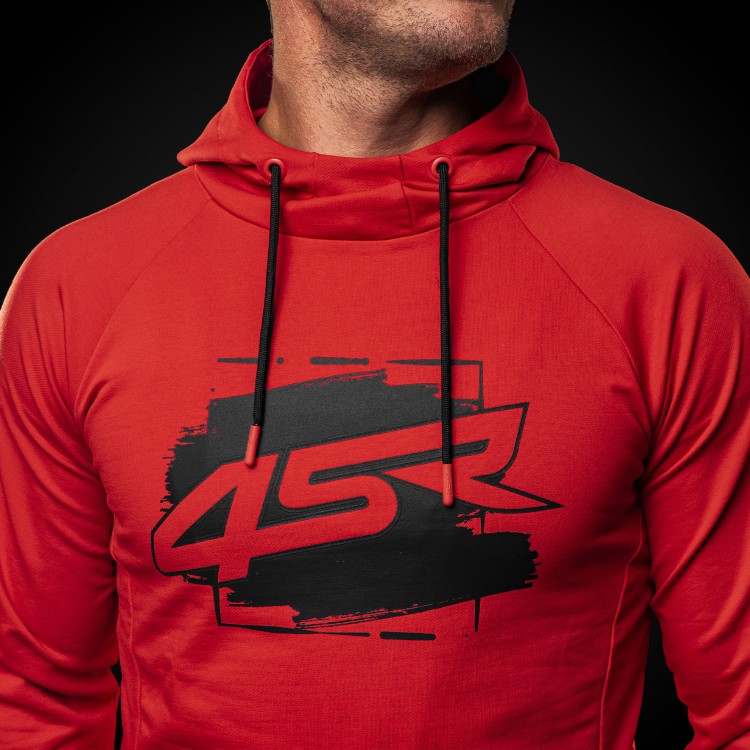 4SR Capuchon Hoodie Drift Red 2