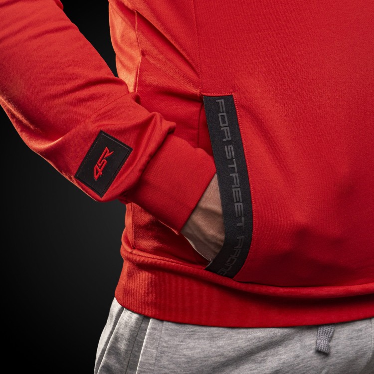 4SR Capuchon Hoodie Drift Red 4