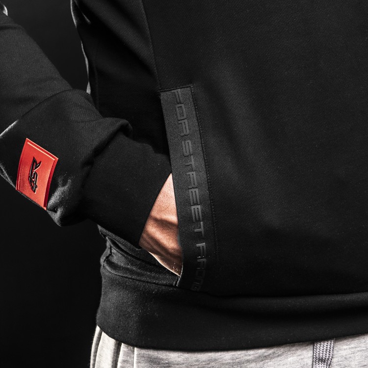 4SR Capuchon Hoodie Drift Black 2