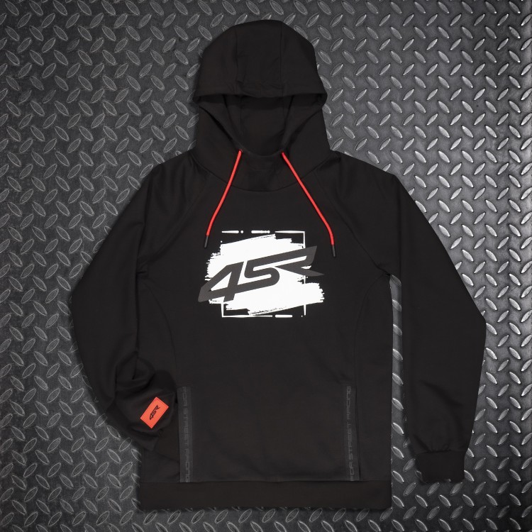 4SR Capuchon Hoodie Drift Black 5