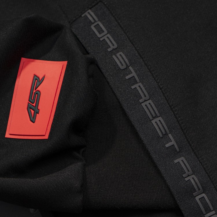 4SR Capuchon Hoodie Drift Black 4