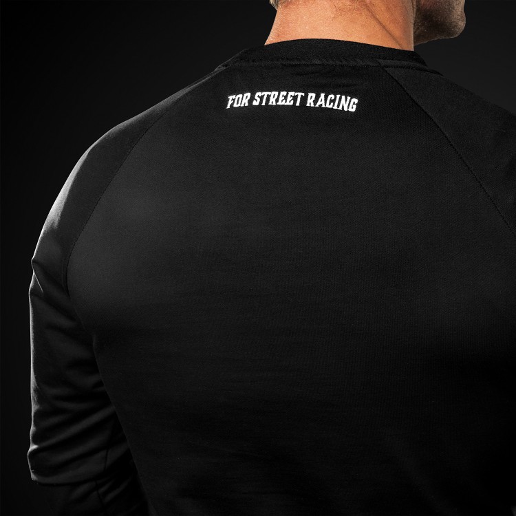 Zwart 4SR Sweatshirt Motorsport Flag Black 3