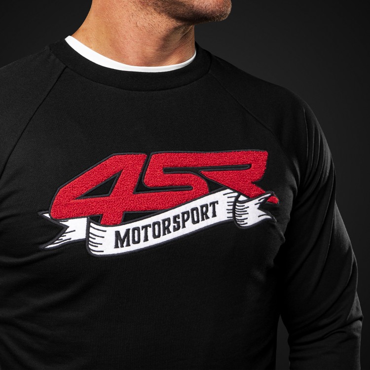 Zwart 4SR Sweatshirt Motorsport Flag Black 2