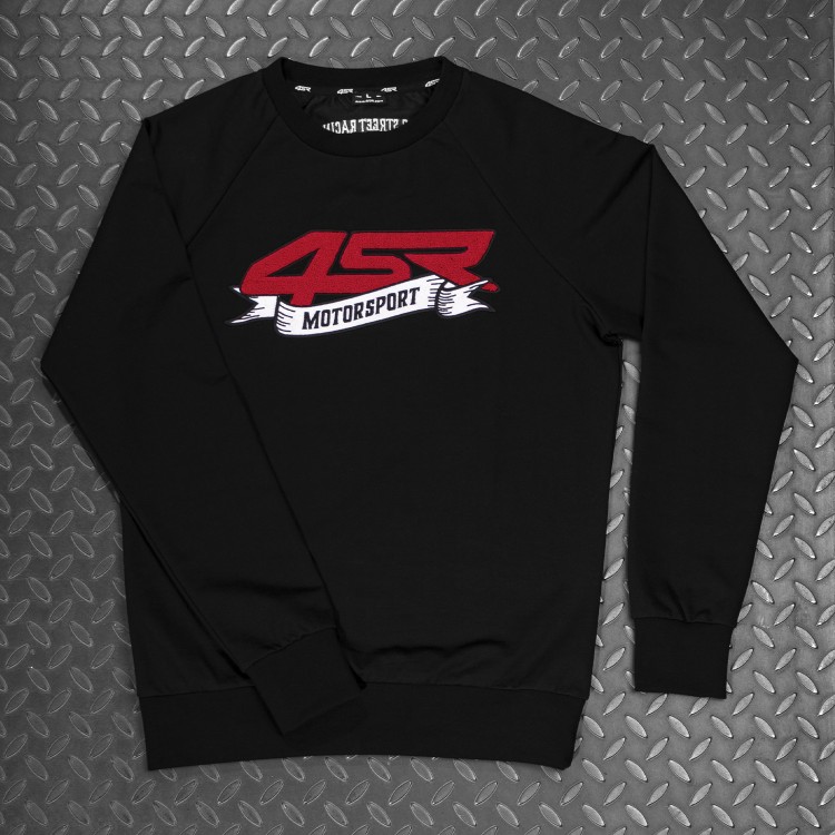 Zwart 4SR Sweatshirt Motorsport Flag Black 4