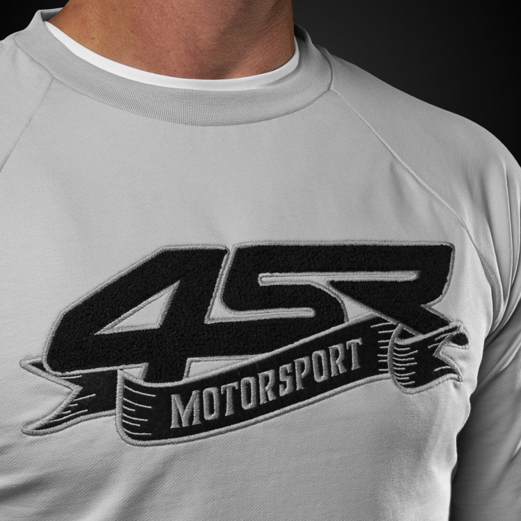 4SR Sweatshirt Motorsport Flag Gray 2