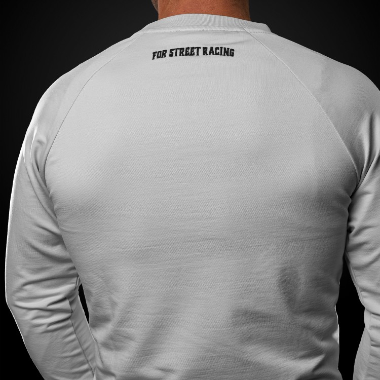 4SR Sweatshirt Motorsport Flag Gray 3