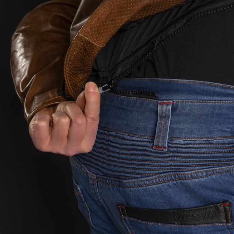 4SR Scrambler Cognac II: Luxe en veilige motorjas van premium buffelleer 11