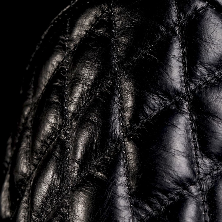 4SR Scrambler Petroleum II leren motorjas