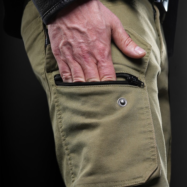 4SR motorjeans Tourismo Green