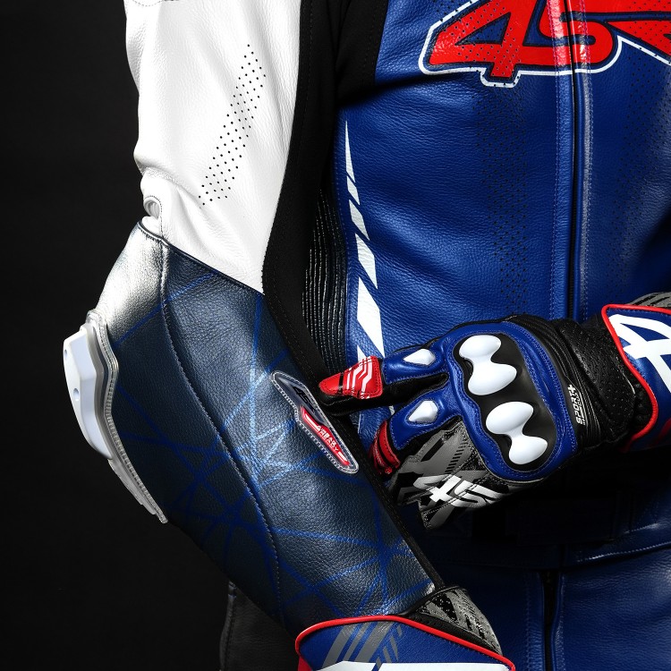 Tweedelig motorpak 4SR RR Blue AR