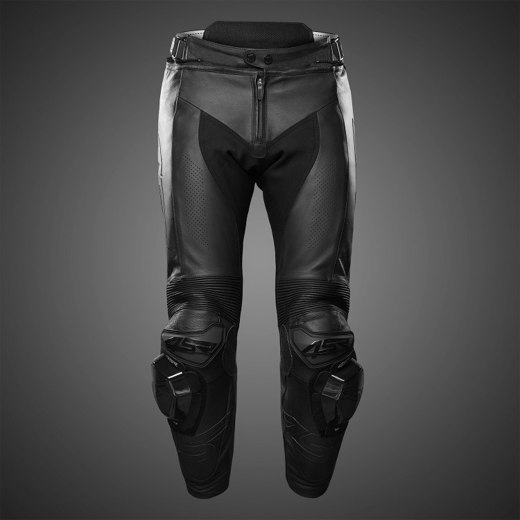 4SR leren motorbroek met sliders TR 3 Evo