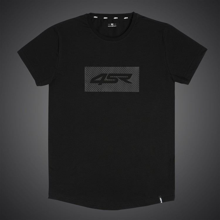 4SR T-shirt Logo Carbon Black
