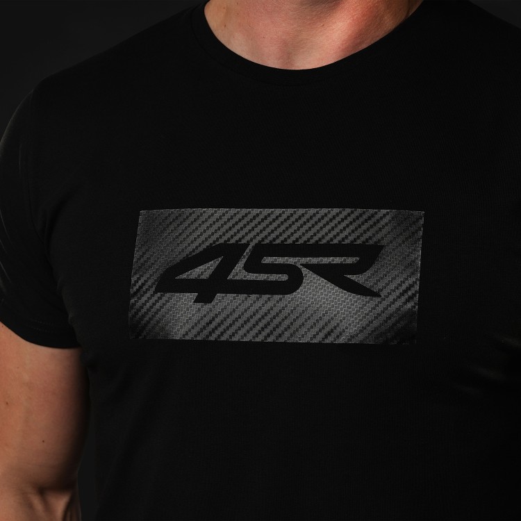 4SR T-shirt Logo Carbon Black