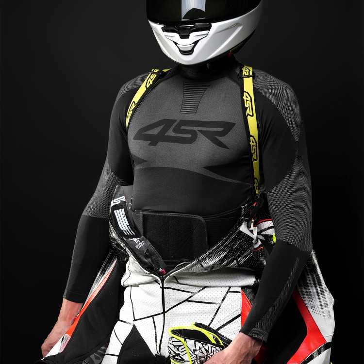 4SR één-delig racepak Racing Ultra Light Matrix AR - Zipper Lock