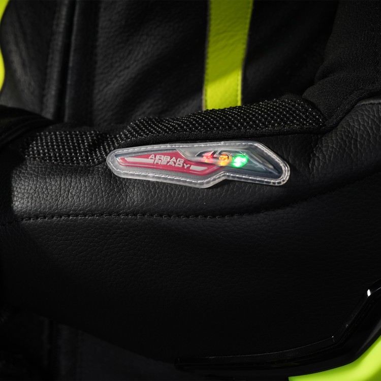 4SR eendelig kinderpak Racing Junior Yellow AR