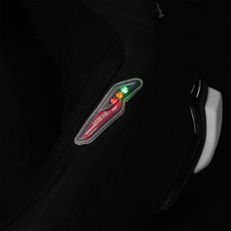 4SR eendelig kinderpak Racing Junior White AR