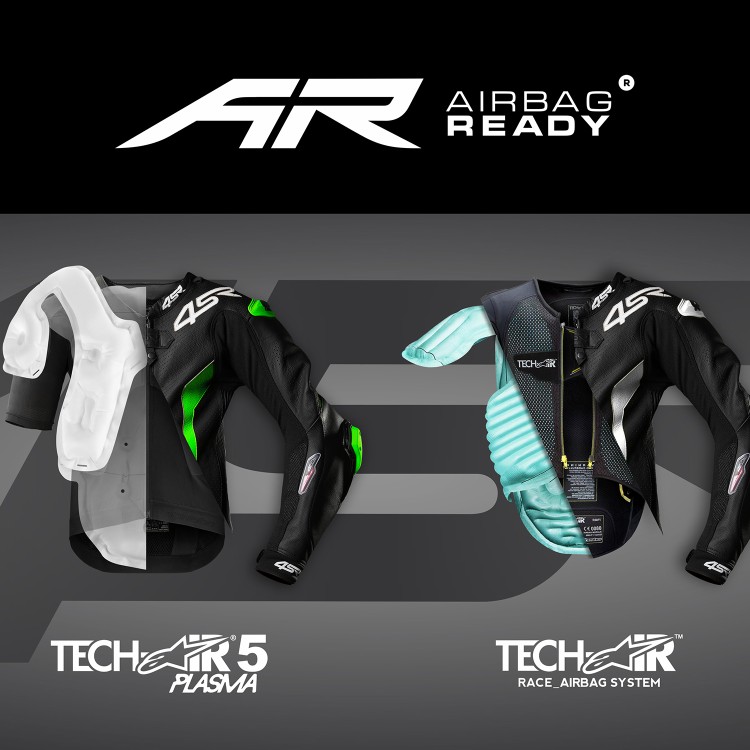 4SR eendelig kinderpak Racing Junior White AR