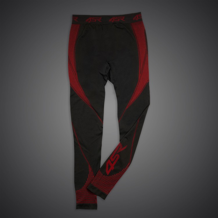 4SR Dames functionele naadloze broek Ladies Seamless Pants Red
