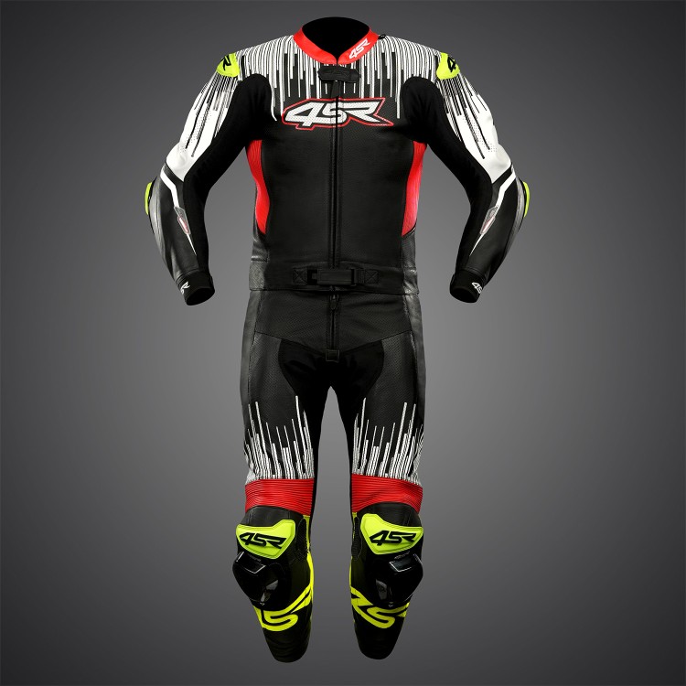 4SR RR Stripes AR tweedelig motorpak -RR Stripes AR