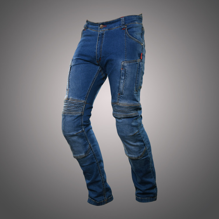 4SR pánské kevlarové jeans Club Sport s patentovaným systémem uchycení chráničů