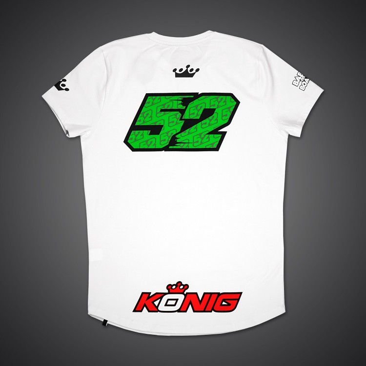 4SR wit T-shirt Oliver König #52