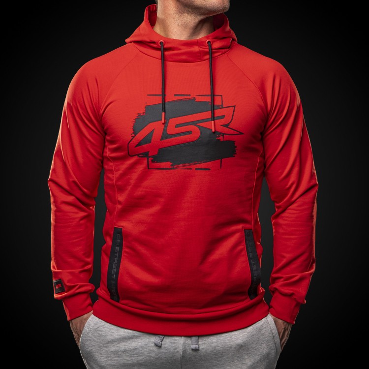 4SR Capuchon Hoodie Drift Red 1