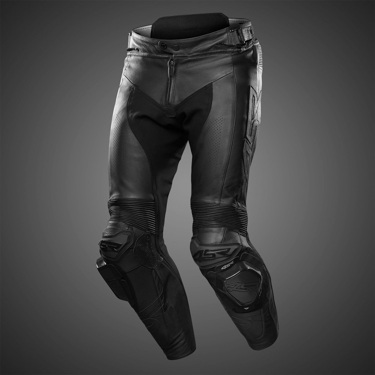 4SR leren motorbroek met sliders TR 3 Evo