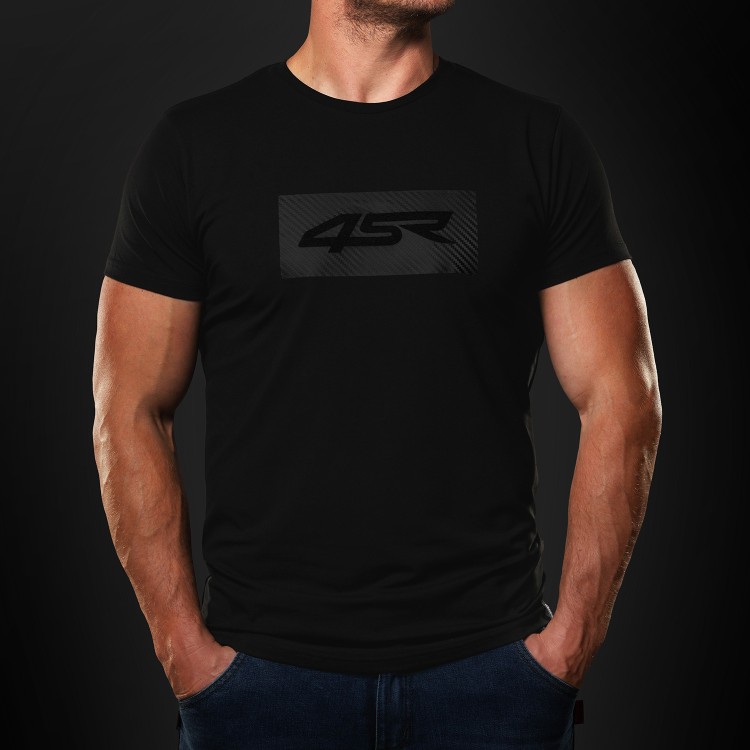 4SR T-shirt Logo Carbon Black