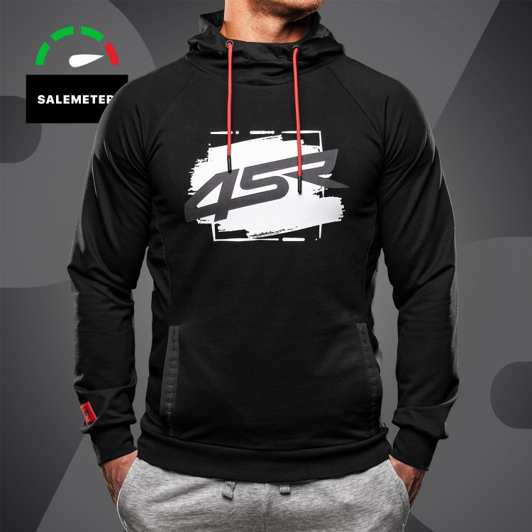 4SR Capuchon Hoodie Drift Black 1